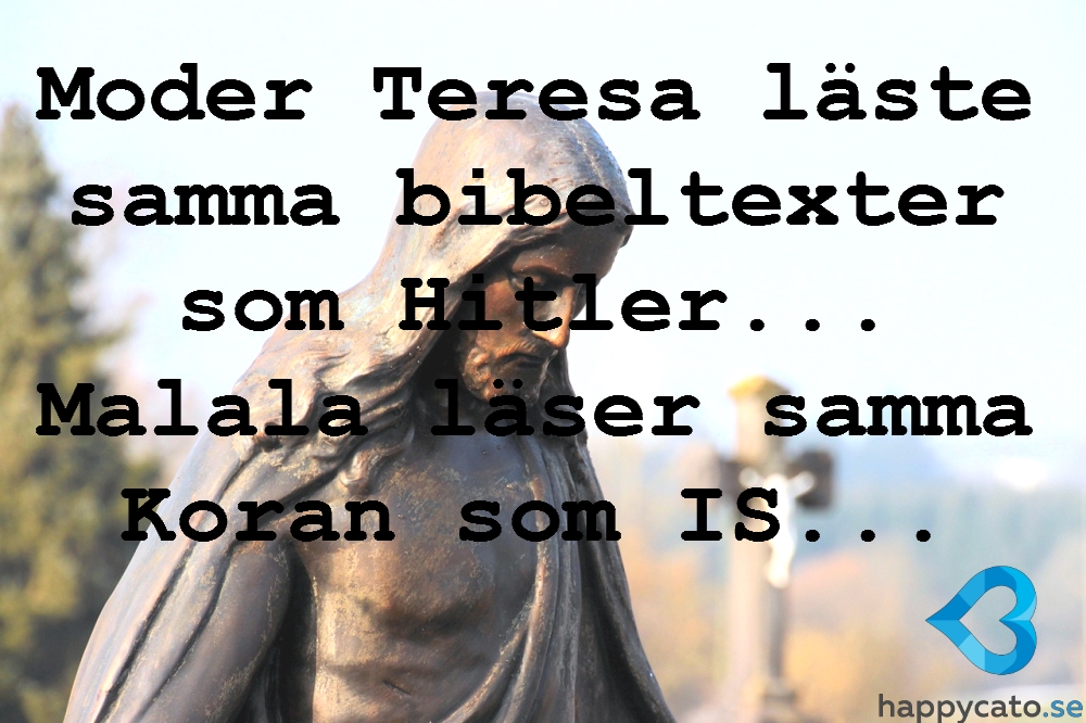 Religion är varken ond eller god